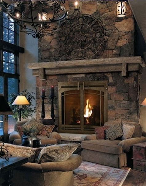 Get Amazing Stone Fireplace Decorating Ideas Images Minimalist Home
