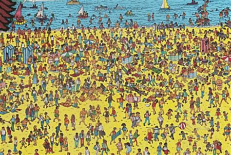 The Where S Waldo Topless Beach Scene Scandal Neatorama