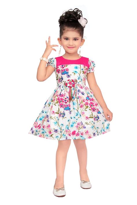 Baby Girls Cotton Frock Dress For Kids Elsa Collection 2763173