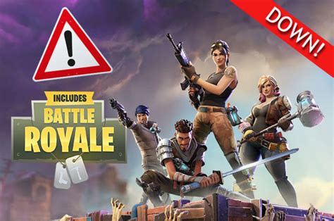 Fortnite Battle Royale Server Down Queue Issues And Squads Not Working Following Updates Ps4