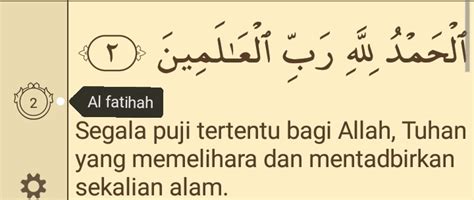 Pasti terpelihara kalaulah kita amalkan setiap hari, pagi dan petang atau siang dan malam. Tadabbur Al - Fatihah : Ayat 2