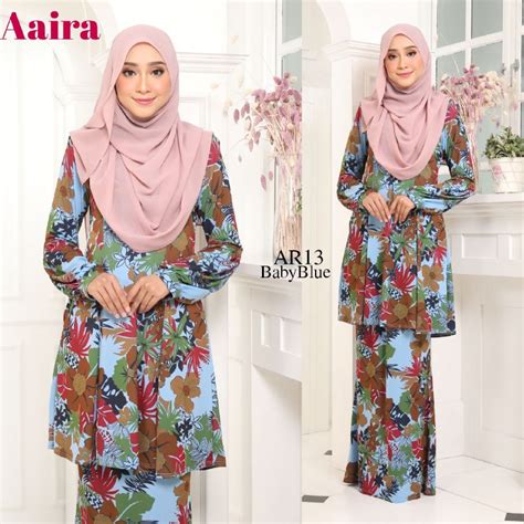 Maybe you would like to learn more about one of these? BAJU KURUNG MODEN LYCRA IRONLESS AAIRA RAYA 2019 AR13 3 ...