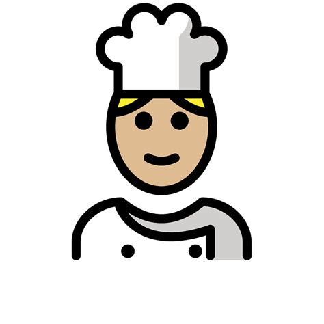 Man Cook Emoji Clipart Free Download Transparent Png Creazilla
