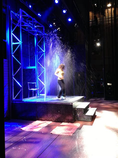 Fiona Gets Sprayed While Performing The Choreography From Flashdance Flashdancedsm
