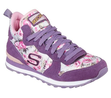 Funky Floral Fun Retro Style Blooms In The Skechers Originals Og 85