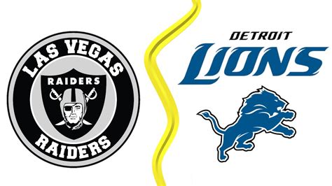 🏈 Las Vegas Raiders Vs Detroit Lions Nfl Game Live Stream 🏈 Youtube