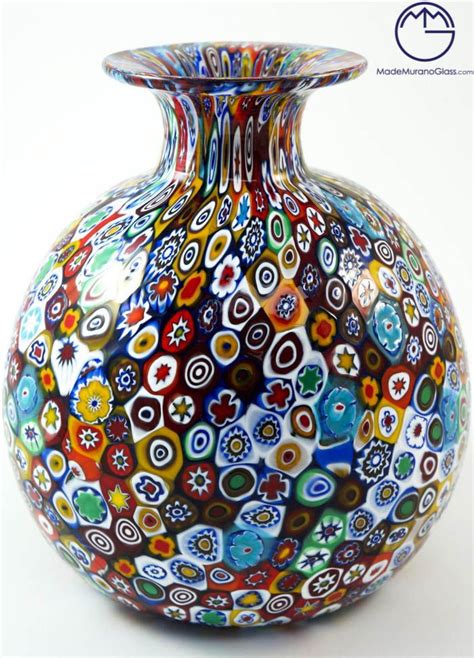 17 Best Vases Murrina Millefiori Vasi In Vetro Di Murano Images On Pinterest Murano Glass
