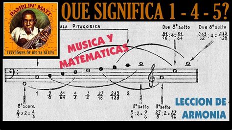 Musica Y Matematicas LecciÓn De Armonia Que Significa 1 4 5