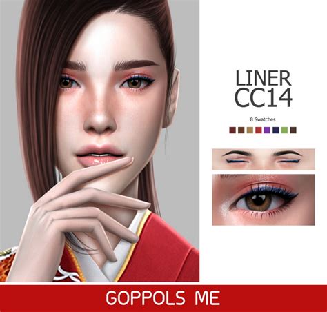 There are a plently of steps and tips to learn! GPME Liner cc14 at GOPPOLS Me » Sims 4 Updates
