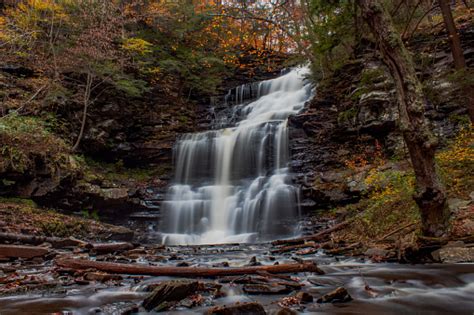 Free Stock Photo Of Waterfall At Ricketts Glen State Park Pennsylvania