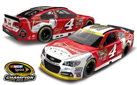 2014 Kevin Harvick 4 Budweiser Champ 164 Darril S Diecast