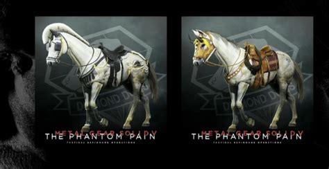 Its main feature was the ability to stand and. Metal Gear Solid 5: The Phantom Pain is getting horse ...
