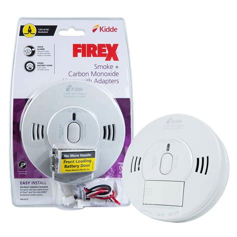 Kidde Firex Hardwired Combination Smoke And Carbon Monoxide Detector