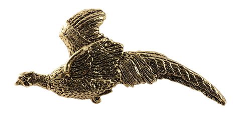 Handcrafted Upland Game Bird Brooch Lapel Pins Bobwhite Quail