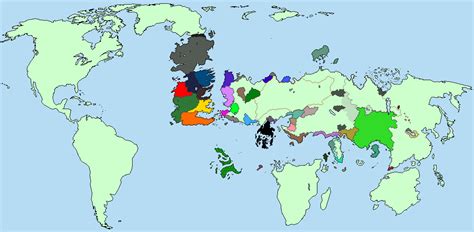 Westeros Map Europe