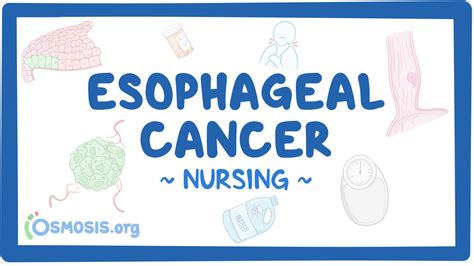 Esophageal Cancer Nursing Osmosis Video Library
