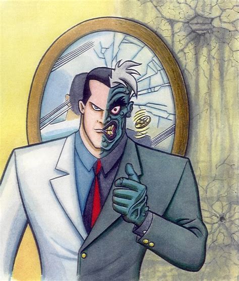 Two Face In Doctor Cyclopss My Colors Only Comic Art