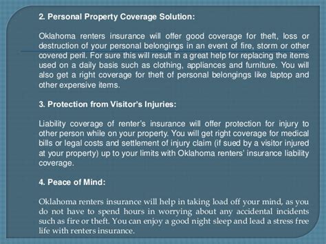 Certain insurers will offer you better rates than others based on a myriad of factors, so you may get a driver's coverage auto insurance rates in oklahoma city, ok. Great advantages of oklahoma renters insurance for tenants