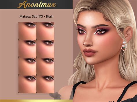 The Sims Resource Makeup Set N13 Blush