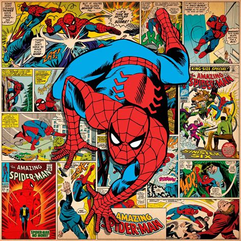 All of that gets explained succinctly in the character's first appearance, 1962's amazing fantasy #15. "Marvel Comic Book Spider-Man on Spider-Man Covers ...