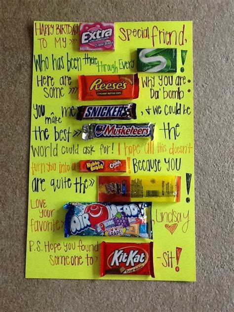 Check spelling or type a new query. Birthday gifts for best friend, Birthday candy posters ...