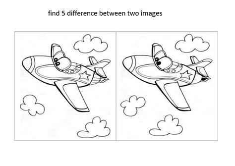 Spot And Find The Difference Worksheets Crafts And Worksheets For