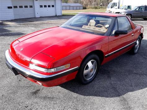 1988 Buick Reatta 3800 Coupe Red For Sale