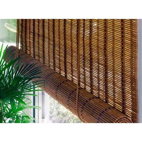 Bamboo Curtain Blind W X H For Outdoor Shopee Malaysia
