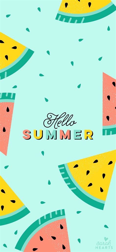 Hello Summer Wallpaper For Mobile Phone Tablet Desktop Computer And
