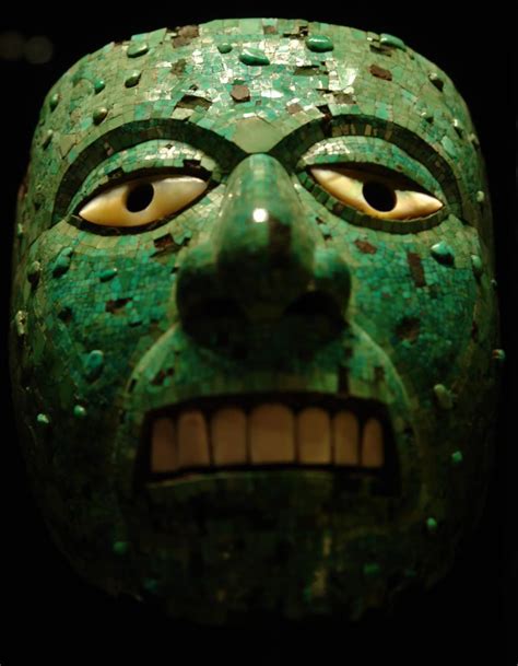 Turquoise Aztec Mask Aztec Art Aztec Mask Aztec Civilization