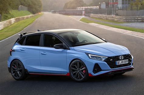 Other color options include intense blue, polar white, sleek silver, brass, and phantom black. 2021 Hyundai i20 N image gallery - Autocar India