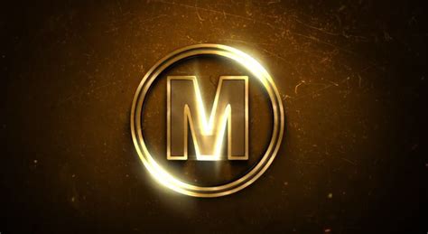 Gold logo - After Effects Templates - Free After Effects Template