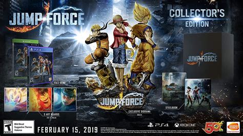 Jump Force Xbox One Collectors Edition Todo Lo Demás