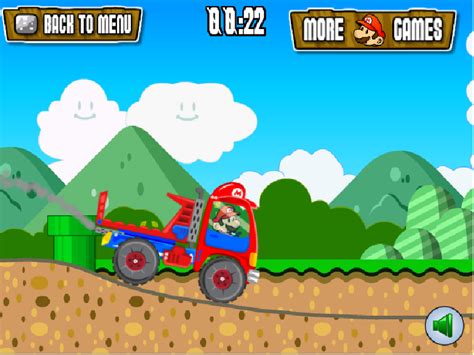 Super Mario Truck Flash Games