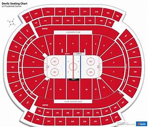 New Jersey Devils Seating Chart Rateyourseats Com