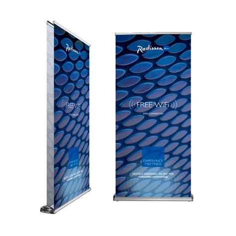 Premium Double Sided Roller Banner Double Sided Pull Up Banner