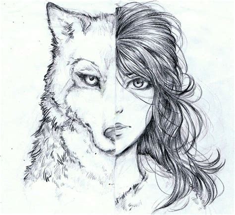 Pixilart Half Wolf Half Human Uploaded By Simbagold