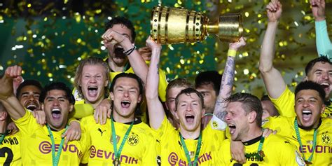 Dfb Pokal Borussia Dortmund De Gio Reyna Alzó La Copa Alemana Bolavip