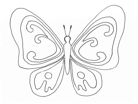 Aile De Papillon A Imprimer Coloriage Papillon Les Beaux Dessins De