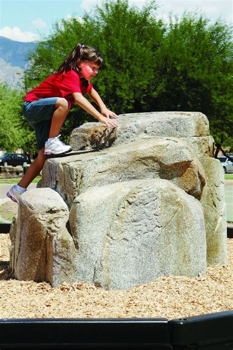 Small Granite Playground Climbing Boulder Pro Playgrounds The Play
