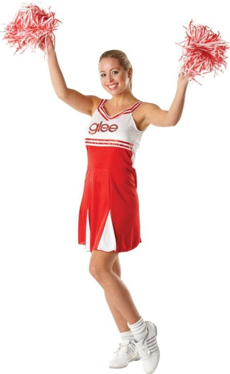 Fancy Dress Costume ~ Ladies Glee Cheerios Cheerleader Size 4 18 Ebay
