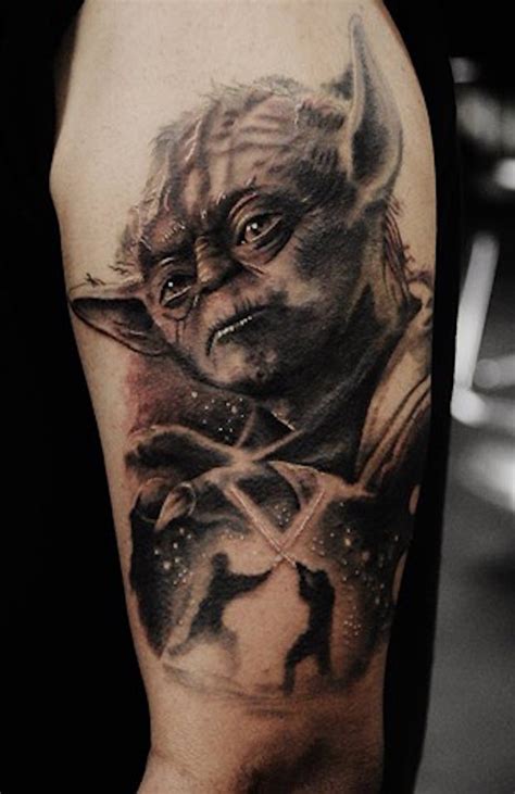 Take a look at the best ones here. 55 Best Star Wars Tattoos Period the End - TattooBlend
