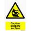 Caution Slippery Surface Warning Sign  Health And Safety Signs