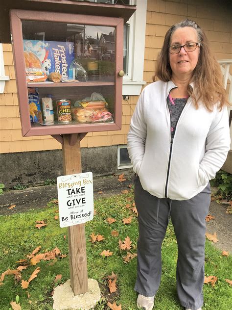 We're keeping the pantry stocked. Business launches community pantry box | Rome Daily Sentinel