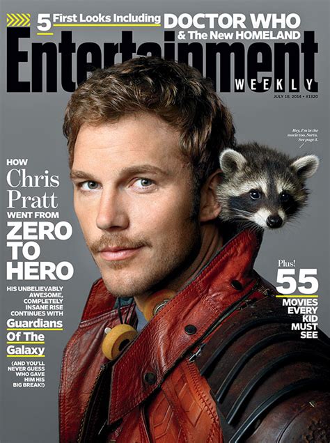 This Weeks Cover Chris Pratt Goes From Zero To Hero In Guardians Of