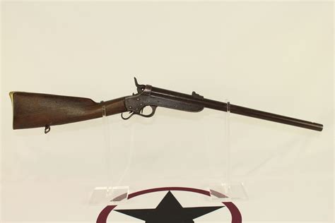 Antique Sharps And Hankins Civil War Cavalry Carbine 001 Ancestry Guns