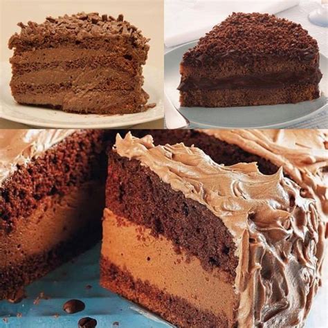Umedeça o bolo com o vermute, coloque o recheio, tampe e espalhe o chantili. 3 Receitas de Mousse de Chocolate Para Recheio de Bolo