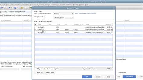 Or you are looking for how to void a check in quickbooks 2019/2020? Add Checks to a Deposit in QuickBooks Enterprise - YouTube