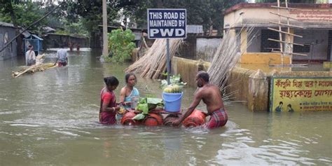 Les Inondations En Asie Du Sud Font Près De 600 Morts