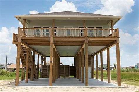 Post coastal development can build your new home on the texas gulf coast. 917 SEA SPRAY DR, CRYSTAL BEACH, TX 77650 | Beach house ...